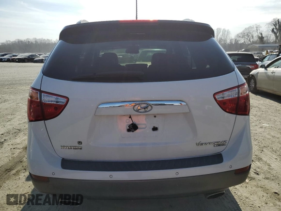2011 Hyundai Veracruz GLS with VIN KM8NU4CC1BU143974, listed as a Copart auction lot 43716135 with 113,506 mi miles and Salvage title. Bid and sale history available at DreamBid. Image 6.