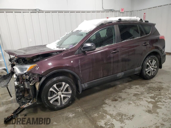 2017 Toyota RAV4 LE with VIN 2T3BFREV3HW539817, listed as a Copart auction lot 83482524 with 97,281 mi miles and Salvage Title. Bid and sale history available at carsss.com. Image 1.