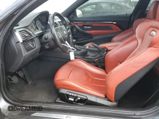 2017 BMW M4 with VIN WBS3R9C58HK708973, listed as a Copart auction lot 74006423 with 79,844 mi miles. Bid and sale history available at carsss.com. Image 7.