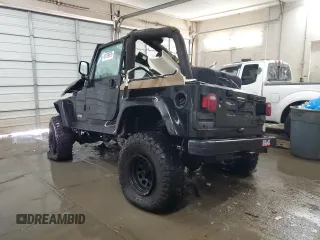 2003 Jeep Wrangler Rubicon with VIN 1J4FA69S13P337927, listed as a Copart auction lot 46179675 with 125,426 mi miles and Non repairable. Bid and sale history available at DreamBid. Image 2.