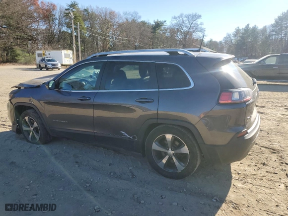2019 Jeep Cherokee Limited with VIN 1C4PJMDN9KD168515, listed as a Copart auction lot 80912734 with 96,711 mi miles and Salvage Title. Bid and sale history available at carsss.com. Image 2.