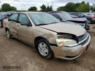 2005 Chevrolet Malibu with VIN 1G1ZS52F25F236985, listed as a Copart auction lot 69330834 with 0 mi miles and Salvage Title. Bid and sale history available at carsss.com. Image 4.