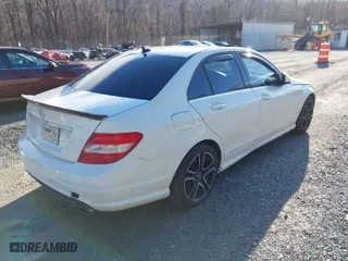 2008 Mercedes-Benz C-Class 3.0L Sport with VIN WDDGF81X68F116762, listed as a IAAI auction lot 41466027 with 128,269 mi miles. Bid and sale history available at carsss.com. Image 4.