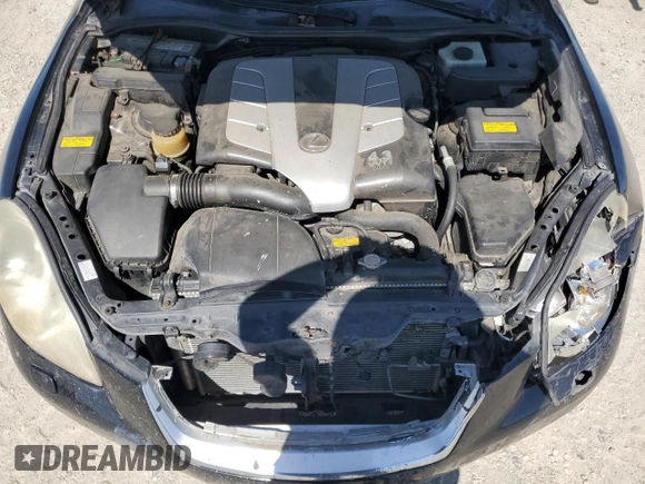 2006 Lexus SC 430 with VIN JTHFN48Y369007637, listed as a Copart auction lot 61669905 with 193,870 mi miles and Salvage title. Bid and sale history available at DreamBid. Image 11.