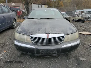 2001 Lincoln Continental with VIN 1LNHM97V01Y711340, listed as a Copart auction lot 78839344 with 0 mi miles and Salvage Title. Bid and sale history available at carsss.com. Image 5.