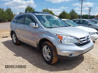 2010 Honda CR-V EX-L with VIN 5J6RE3H72AL018991, listed as a IAAI auction lot 41975569 with 95,876 mi miles and . Bid and sale history available at carsss.com. Image 1.
