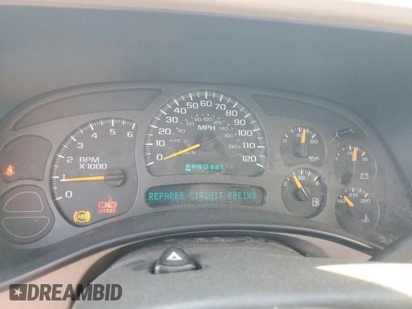 2003 Chevrolet Suburban LT z VIN 1GNEC16Z63J237235, wystawiony jako Copart lot #52782285 z przebiegiem 241 272 mil mil oraz Szkoda całkowita • Salvage title. Historia ofert i sprzedaży dostępna na DreamBid. Obrazek 9.