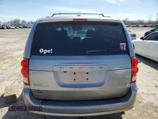 2013 Dodge Grand Caravan Crew with VIN 2C4RDGDG7DR795748, listed as a Copart auction lot 50329195 with 223,956 mi miles and Salvage Title. Bid and sale history available at DreamBid. Image 6.
