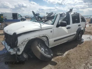 2006 Jeep Liberty Sport z VIN 1J8GL48K56W243076, wystawiony jako Copart lot #58636535 z przebiegiem 130 093 mil mil oraz Nie do naprawy • Non repairable. Historia ofert i sprzedaży dostępna na DreamBid. Obrazek 1.