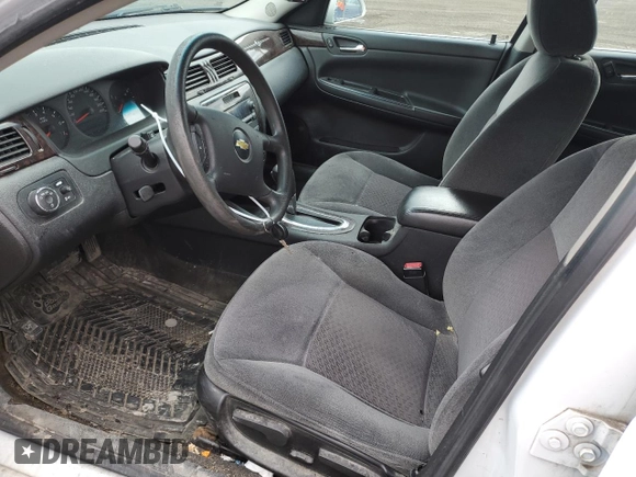 2012 Chevrolet Impala LS Retail with VIN 2G1WA5E36C1118854, listed as a Copart auction lot 55128075 with 200,199 mi miles and Salvage title. Bid and sale history available at DreamBid. Image 7.