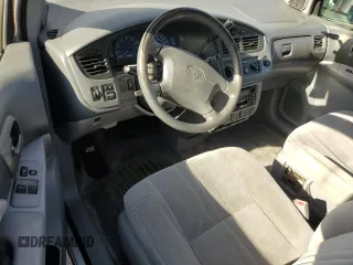 2002 Toyota Sienna LE with VIN 4T3ZF13C12U501575, listed as a Copart auction lot 49930145 with 247,327 mi miles and Clean Title. Bid and sale history available at carsss.com. Image 8.