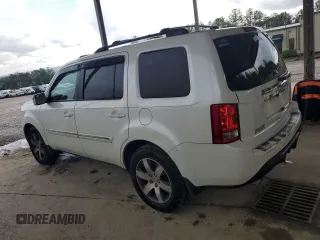 2013 Honda Pilot Touring with VIN 5FNYF3H95DB012660, listed as a Copart auction lot 53327255 with 122,139 mi miles and Salvage Title. Bid and sale history available at DreamBid. Image 2.