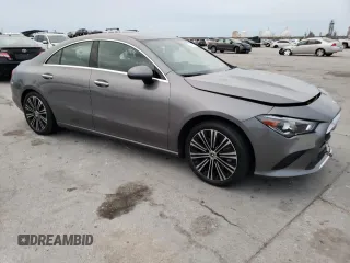 2022 Mercedes-Benz CLA with VIN W1K5J4GB4NN249192, listed as a Copart auction lot 68517942 with 8,091 mi miles. Bid and sale history available at carsss.com. Image 4.