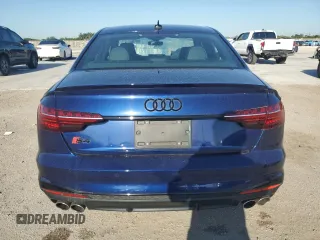 2022 Audi S4 Premium Plus z VIN WAUB4AF48NA017446, wystawiony jako Copart lot #48250505 z przebiegiem 47 634 mil mil oraz Nie do naprawy • Non repairable. Historia ofert i sprzedaży dostępna na DreamBid. Obrazek 6.
