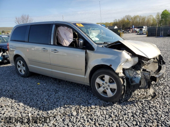 2014 Dodge Grand Caravan SE with VIN 2C4RDGBGXER187212, listed as a Copart auction lot 54768045 with 171,244 mi miles and Salvage Title. Bid and sale history available at DreamBid. Image 4.