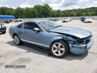 2007 Ford Mustang Deluxe with VIN 1ZVFT80NX75315328, listed as a Copart auction lot 58663295 with 177,316 mi miles and Salvage title. Bid and sale history available at DreamBid. Image 4.