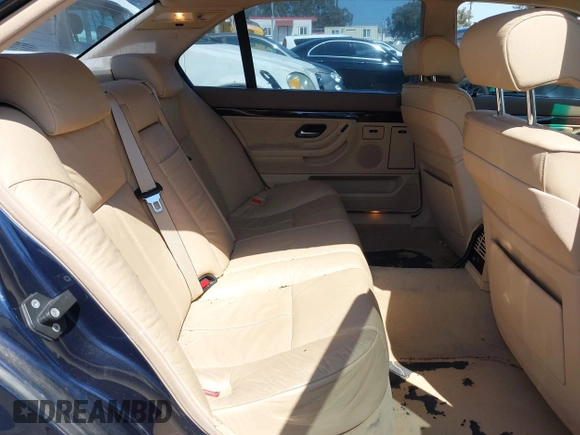2001 BMW 7 Series 740iL with VIN WBAGH83451DP33964, listed as a IAAI auction lot 42223541 with 192,111 mi miles and . Bid and sale history available at DreamBid. Image 8.