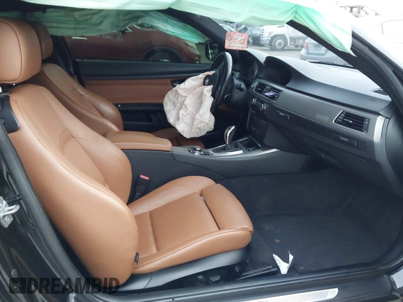 2013 BMW 3 Series 335is with VIN WBAKG1C57DJ217513, listed as a IAAI auction lot 41153004 with 1 mi miles. Bid and sale history available at carsss.com. Image 5.