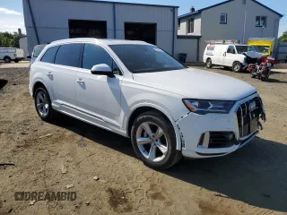 2020 Audi Q7 Premium z VIN WA1AJAF7XLD011977, wystawiony jako Copart lot #70385804 z przebiegiem 87 468 mil mil oraz Szkoda całkowita • Salvage title. Historia ofert i sprzedaży dostępna na DreamBid. Obrazek 4.
