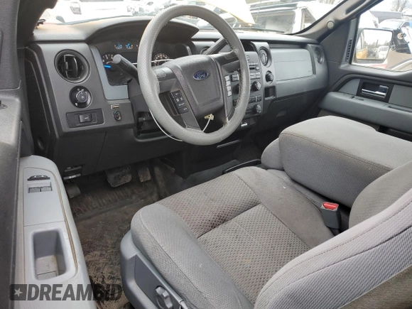 2013 Ford F-150 XL with VIN 1FTNF1CFXDKG00027, listed as a Copart auction lot 48748605 with 121,009 mi miles and Clean title. Bid and sale history available at DreamBid. Image 8.
