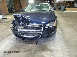 2014 Audi A8 3.0L TDI with VIN WAURMAFD0EN000857, listed as a Copart auction lot 51054765 with 112,505 mi miles and Non repairable. Bid and sale history available at DreamBid. Image 10.