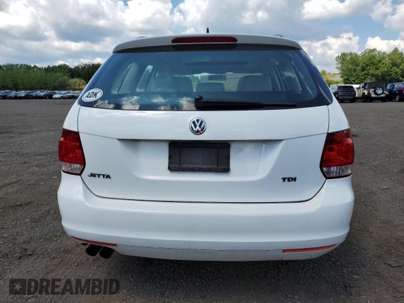 2013 Volkswagen Jetta TDI w/Sunroof & Nav with VIN 3VWML7AJ8DM640434, listed as a Copart auction lot 64828875 with 172,642 mi miles and Salvage title. Bid and sale history available at DreamBid. Image 6.