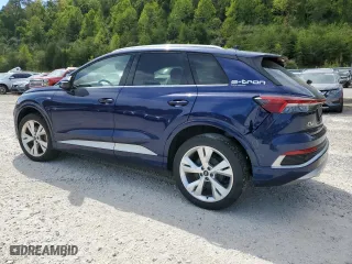 2023 Audi Q4 e-tron Premium Plus with VIN WA1L2BFZ7PP039012, listed as a Copart auction lot 70632114 with 8,129 mi miles and Salvage Title. Bid and sale history available at carsss.com. Image 2.