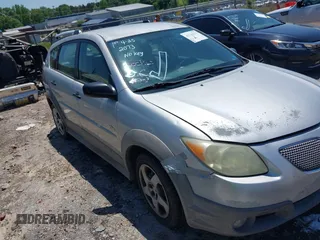 2005 Pontiac Vibe with VIN 5Y2SL63845Z462505, listed as a IAAI auction lot 42132073 with 174,719 mi miles. Bid and sale history available at carsss.com. Image 1.