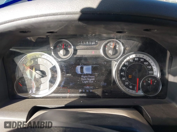2016 Ram 1500 Big Horn with VIN 1C6RR6LT4GS394307, listed as a IAAI auction lot 41211996 with 116,089 mi miles. Bid and sale history available at carsss.com. Image 7.