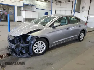2017 Hyundai Elantra SE with VIN 5NPD74LF9HH076318, listed as a Copart auction lot 58965025 with 73,032 mi miles and Salvage title. Bid and sale history available at DreamBid. Image 1.