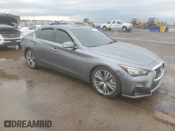 2018 Infiniti Q50 Sport z VIN JN1EV7AP5JM358123, wystawiony jako Copart lot #55940025 z przebiegiem 81 503 mil mil oraz Szkoda całkowita • Salvage title. Historia ofert i sprzedaży dostępna na DreamBid. Obrazek 4.