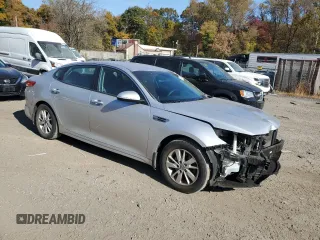 2017 Kia Optima LX with VIN KNAGT4L30H5153248, listed as a Copart auction lot 76112594 with 110,750 mi miles and Salvage title. Bid and sale history available at DreamBid. Image 4.