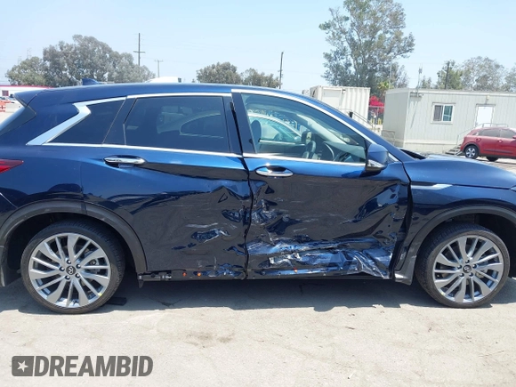 2025 Infiniti QX50 Pure with VIN 3PCAJ5AB8SF108675, listed as a IAAI auction lot 42358485 with 2,321 mi miles and . Bid and sale history available at DreamBid. Image 13.