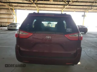 2017 Toyota Sienna LE Auto Access Seat with VIN 5TDKZ3DCXHS806585, listed as a Copart auction lot 50277635 with 162,936 mi miles and Salvage Title. Bid and sale history available at carsss.com. Image 6.