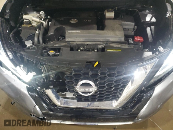 2023 Nissan Murano SL z VIN 5N1AZ2CS8PC127005, wystawiony jako Copart lot #43935935 z przebiegiem 50 836 mil mil oraz Czysty tytuł • Clean title. Historia ofert i sprzedaży dostępna na DreamBid. Obrazek 12.