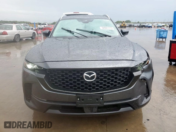 2024 Mazda CX-50 S Select with VIN 7MMVABAM1RN201535, listed as a Copart auction lot 54561715 with 9,498 mi miles and Salvage Title. Bid and sale history available at DreamBid. Image 5.