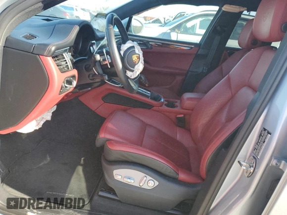 2023 Porsche Macan with VIN WP1AA2A54PLB06868, listed as a Copart auction lot 48491645 with 19,607 mi miles and Salvage title. Bid and sale history available at DreamBid. Image 7.