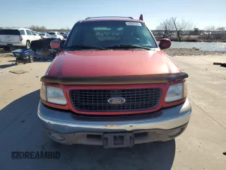 2001 Ford Expedition Eddie Bauer with VIN 1FMRU17L11LB28163, listed as a Copart auction lot 43424585 with 220,543 mi miles and Salvage title. Bid and sale history available at DreamBid. Image 5.