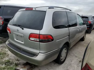 2001 Toyota Sienna LE with VIN 4T3ZF13C11U399208, listed as a Copart auction lot 76162644 with 0 mi miles and Salvage Title. Bid and sale history available at carsss.com. Image 3.