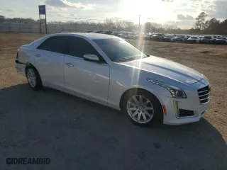 2016 Cadillac CTS Sedan RWD with VIN 1G6AP5SX6G0197762, listed as a Copart auction lot 44219805 with 179,993 mi miles and Salvage Title. Bid and sale history available at carsss.com. Image 4.