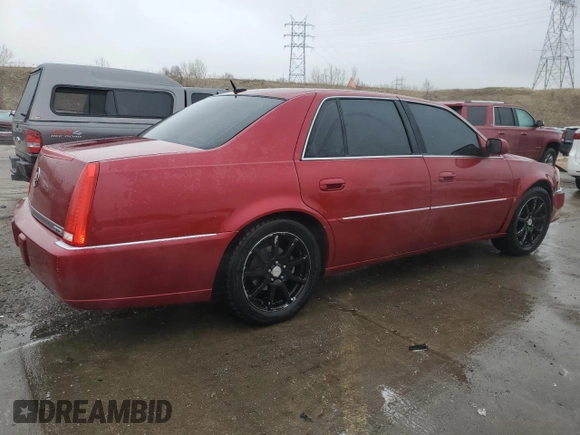 2007 Cadillac DTS Performance with VIN 1G6KD579X7U154445, listed as a Copart auction lot 48138115 with 136,325 mi miles and Salvage Title. Bid and sale history available at DreamBid. Image 3.