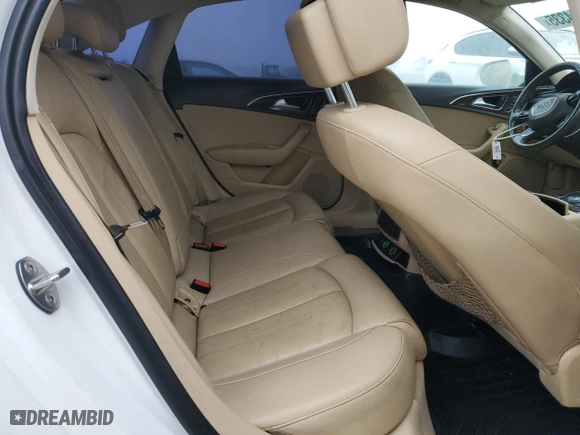 2013 Audi A6 2.0T Premium Plus with VIN WAUDFAFC8DN076742, listed as a Copart auction lot 51014335 with 92694 miles and Salvage Title. Bid and sale history available at carsss.com. Image 10.