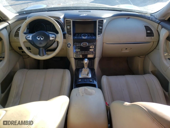 2012 Infiniti FX35 with VIN JN8AS1MW9CM153920, listed as a Copart auction lot 89092825 with 82,266 mi miles and Salvage Title. Bid and sale history available at carsss.com. Image 8.