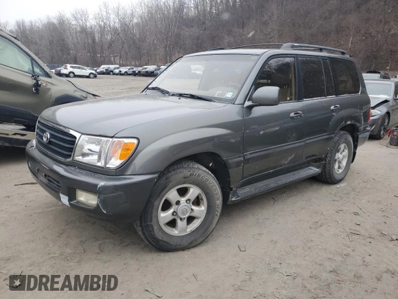 2000 Toyota Land Cruiser z VIN JT3HT05J7Y0113942, wystawiony jako Copart lot #87448844 z przebiegiem 188 401 mil mil oraz Czysty tytuł • Clean title. Historia ofert i sprzedaży dostępna na DreamBid. Obrazek 1.