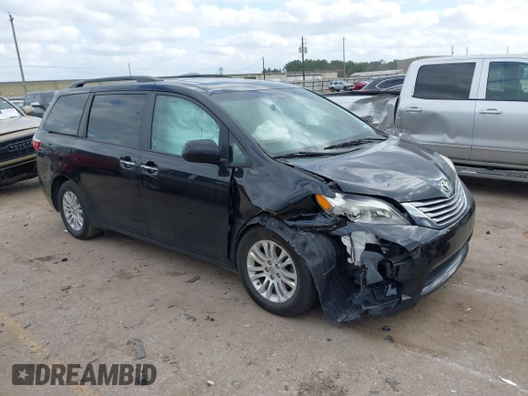2016 Toyota Sienna XLE z VIN 5TDYK3DC6GS718551, wystawiony jako IAAI lot #41537134 z przebiegiem 114 839 mil mil oraz . Historia ofert i sprzedaży dostępna na DreamBid. Obrazek 1.