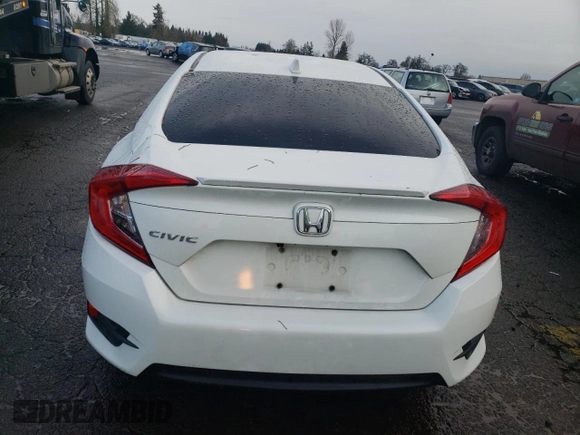 2017 Honda Civic Sedan EX-T with VIN 2HGFC1F36HH639534, listed as a Copart auction lot 86402534 with 0 mi miles and Salvage Title. Bid and sale history available at carsss.com. Image 6.