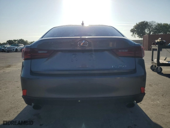 2014 Lexus IS 250 with VIN JTHBF1D27E5007822, listed as a Copart auction lot 54114925 with 121,433 mi miles and Salvage Title. Bid and sale history available at carsss.com. Image 6.