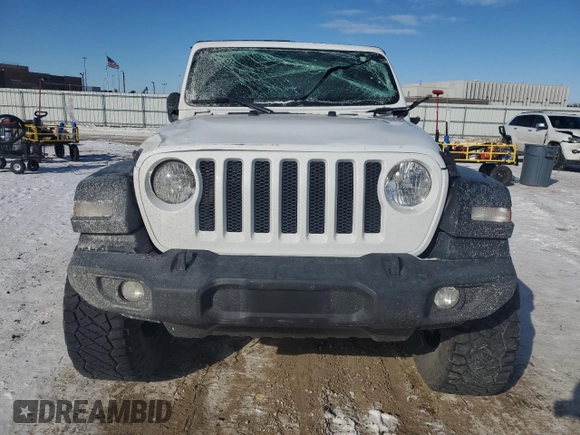 2020 Jeep Wrangler Sport S with VIN 1C4GJXAN7LW155533, listed as a Copart auction lot 44885625 with 40,045 mi miles and Salvage title. Bid and sale history available at DreamBid. Image 5.