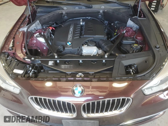 2015 BMW 5 Series 535i Gran Turismo xDrive with VIN WBA5M4C59FD184037, listed as a Copart auction lot 59118945 with 128,263 mi miles and Salvage title. Bid and sale history available at DreamBid. Image 12.