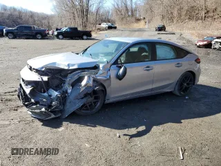 2023 Honda Civic Sport with VIN 19XFL2H80PE004879, listed as a Copart auction lot 49719945 with 22,958 mi miles and Salvage Title. Bid and sale history available at DreamBid. Image 1.
